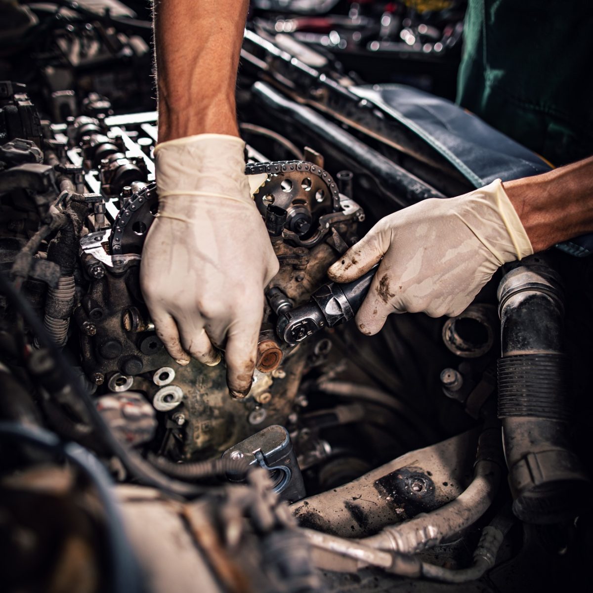 Car repair concept